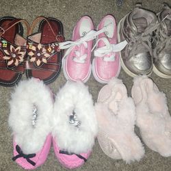 Girls Size 5 & 6T Shoes