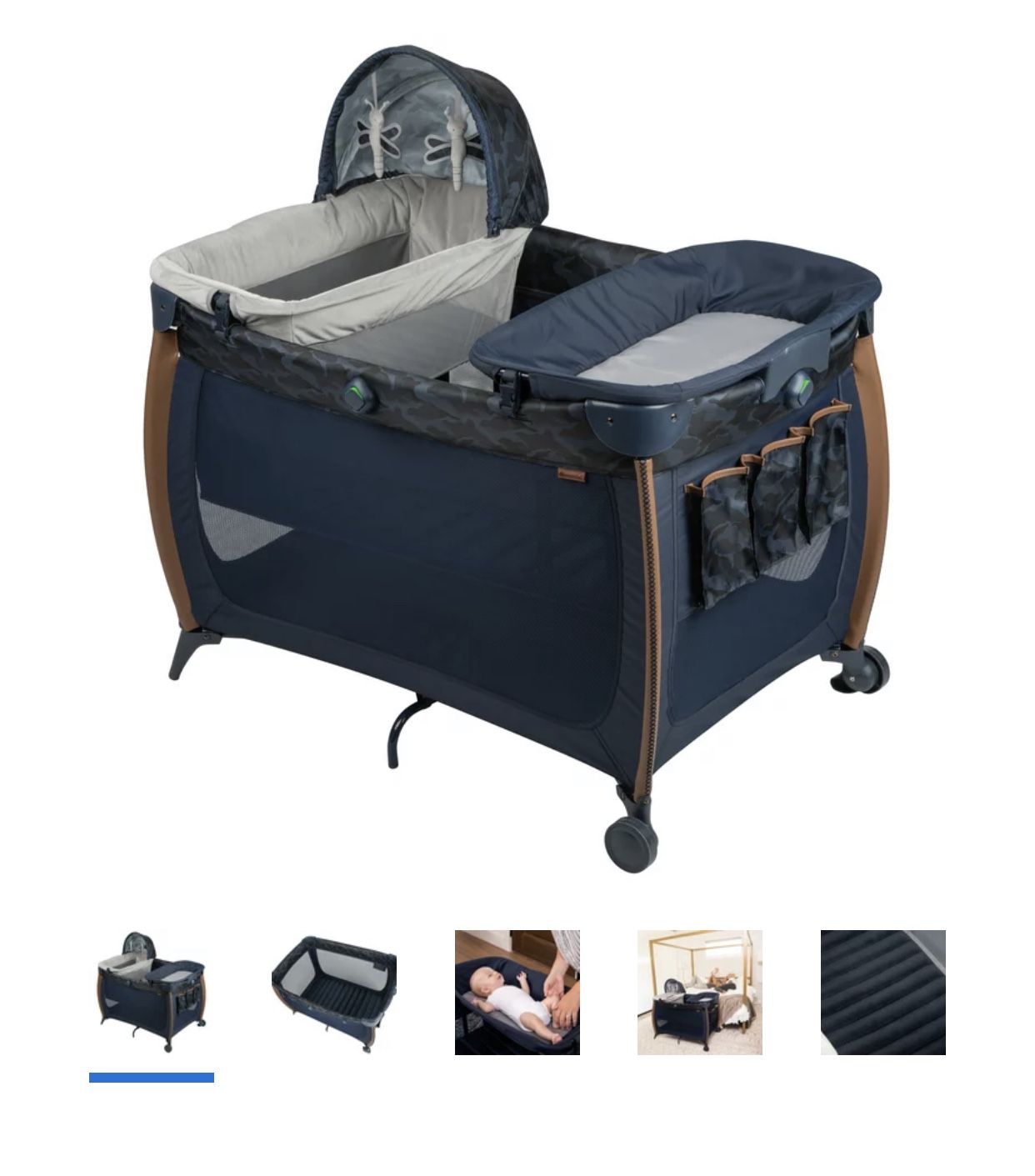 Playpen, Bassinet, Changing Table