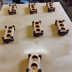 Candle Holders $15 Comes With Candles Coat Rack $75 Solid Red Oak 