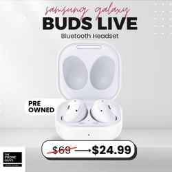 🎧 Samsung Galaxy Buds Live (Pre-Owned) – Only $24.99! Save 64% + Up to 6-Month Warranty 🔥