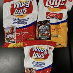 Cal Ripken Jr Baltimore Orioles Collector Series Lays Potato Chips Bags Set