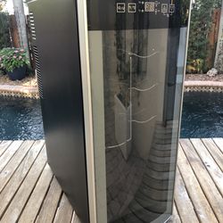 Avanti Thermoelectric 12-Bottle Beverage Cooler with Digital Display, Black,Platinum Model: EWC1201