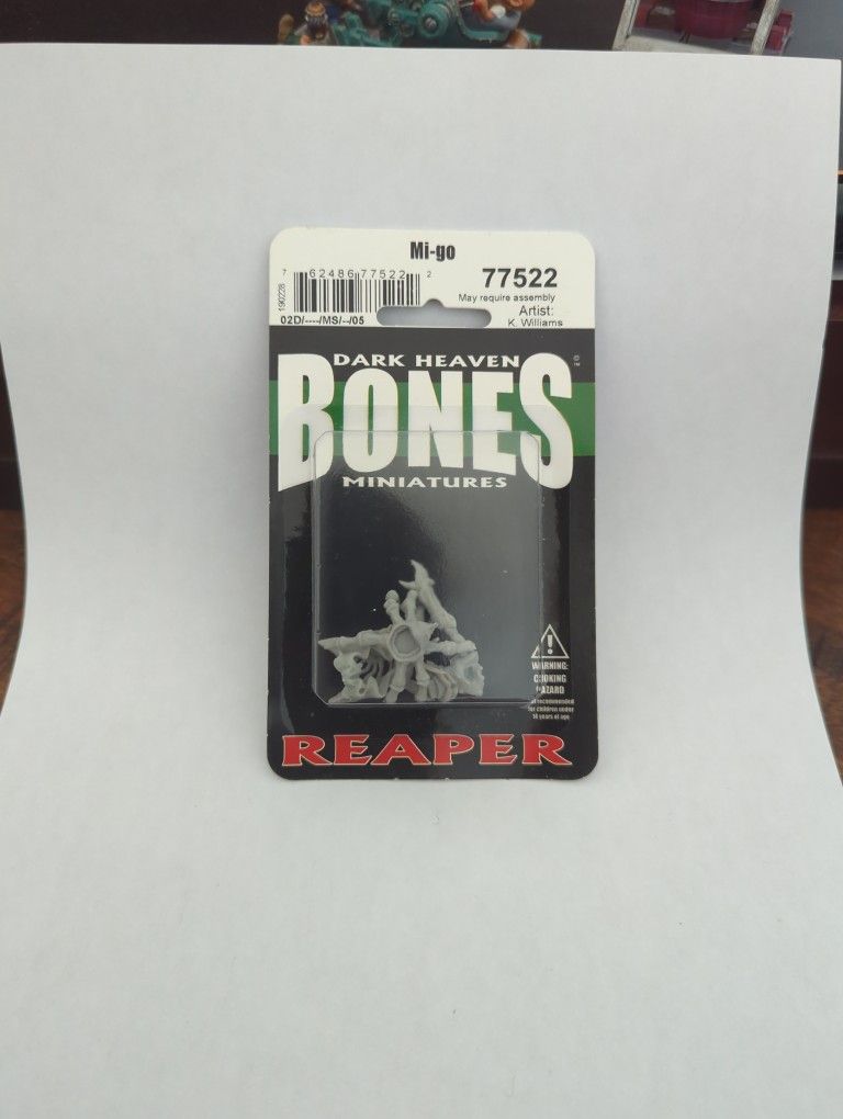 Dark heaven Bones Miniatures - Unopened Mi-go Figurine