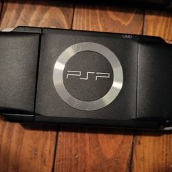 PSP with case