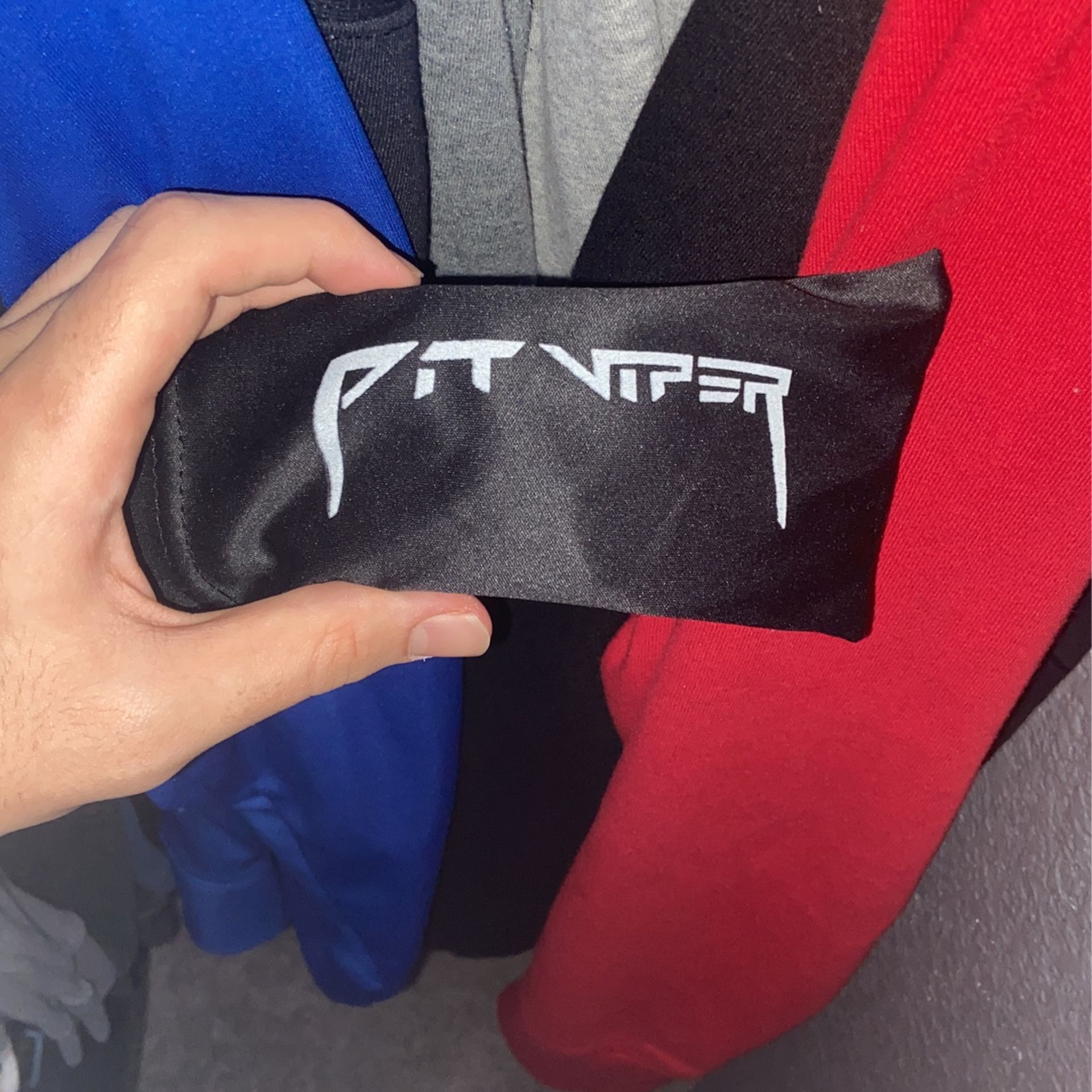 Black And Gold Pit Vipers New