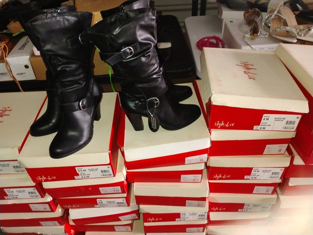 "Wow Over 100 Pairs Of Brand New Boot's"