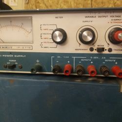 HEATHKIT IP2718 Tri- Power supply