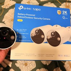 Tp link tapo 4K night Vision Indoor/outdoor cameras