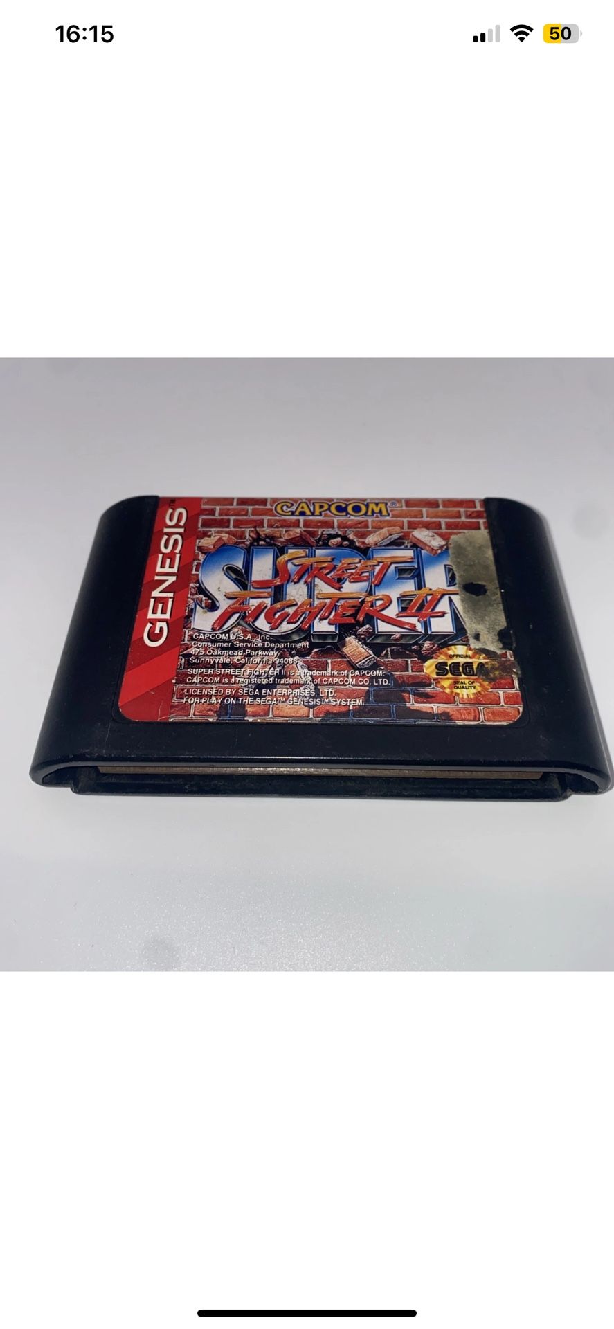 Super Street Fighter Sega Genesis