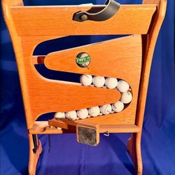 Quick tee golf ball dispenser feeder