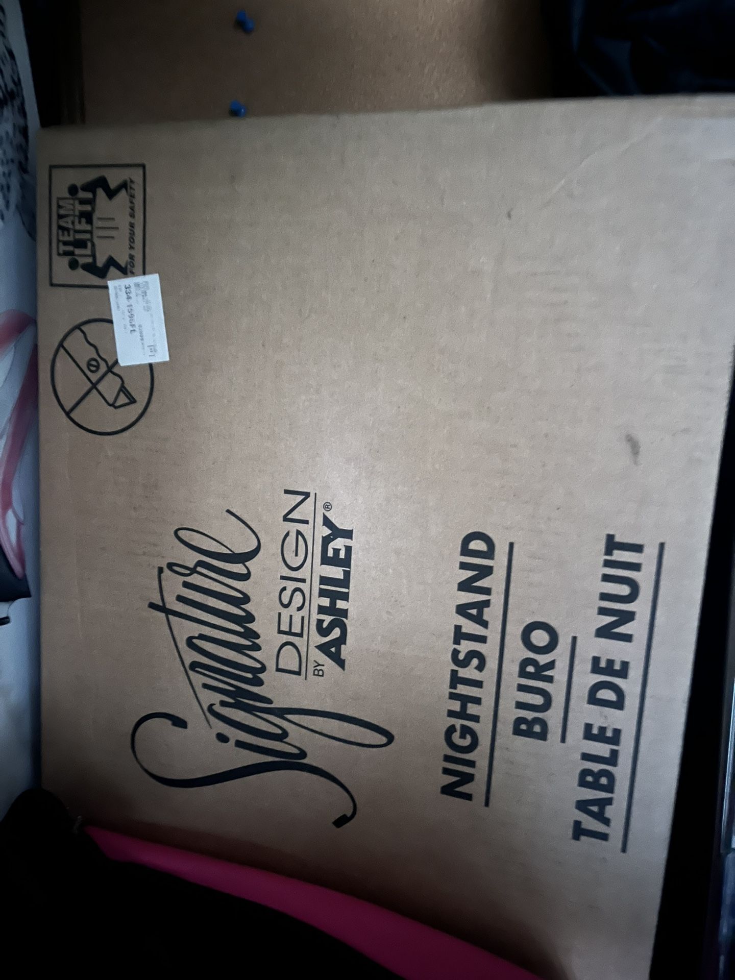 Night Stand Brand New In Box (white) from Ashley’s Furniture
