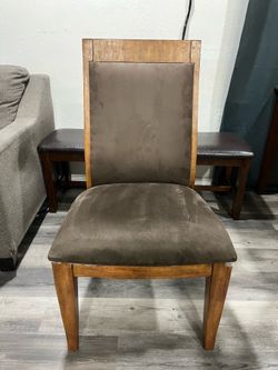 Brown chairs