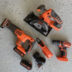 Power Tool Combo. 4 Tools. 