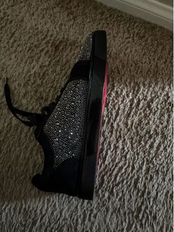 Christian Louboutin Louis Junior Strass Low-Top Sneakers