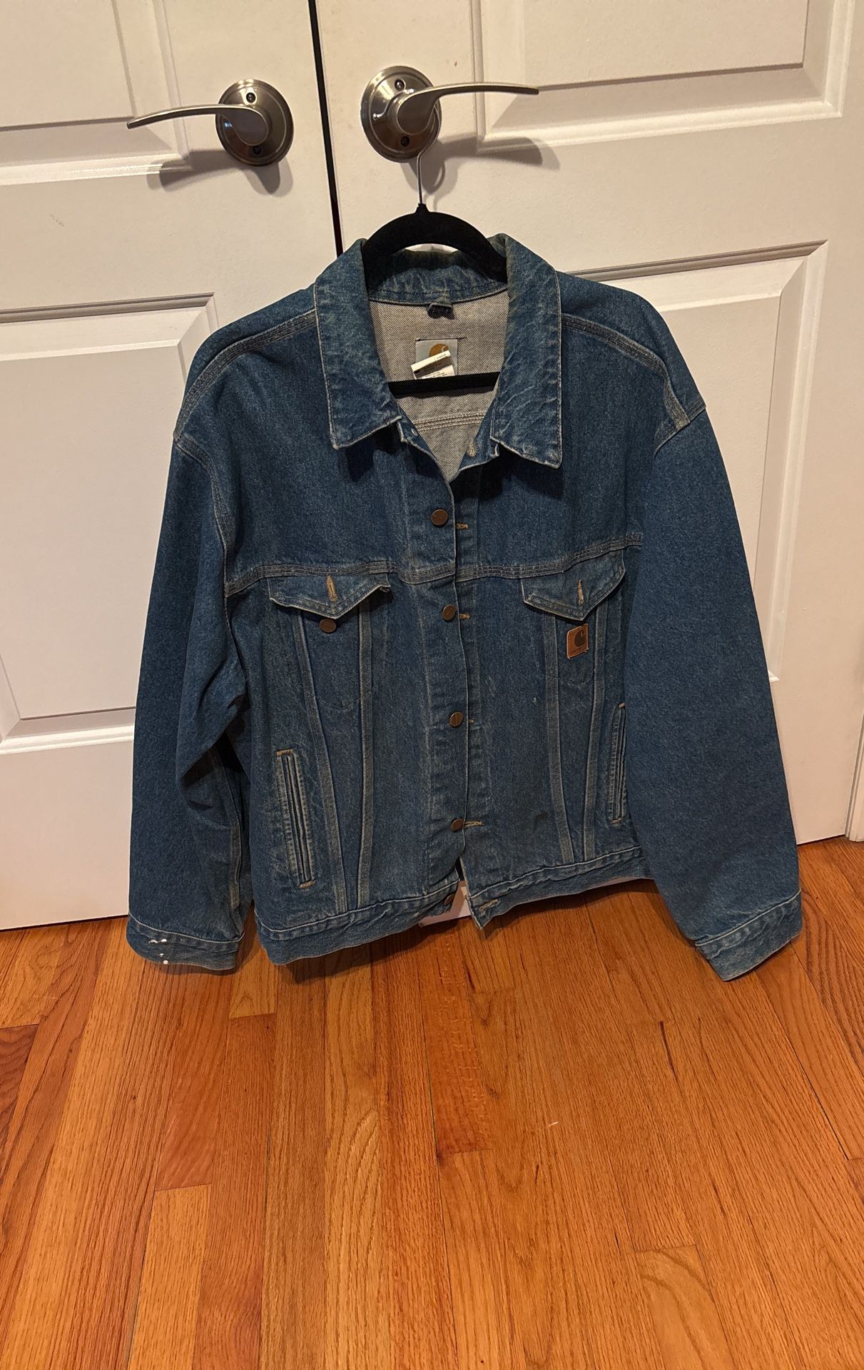 Denim Carhartt Jacket XL