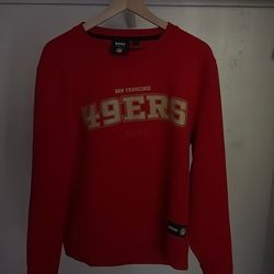 49ers hugo boss sweater