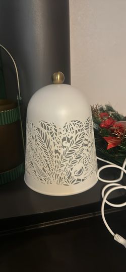 Ikea SOLSKUR: LED Table Lamp, 7.5 inches (19 cm), White/Brass (104.408.38)