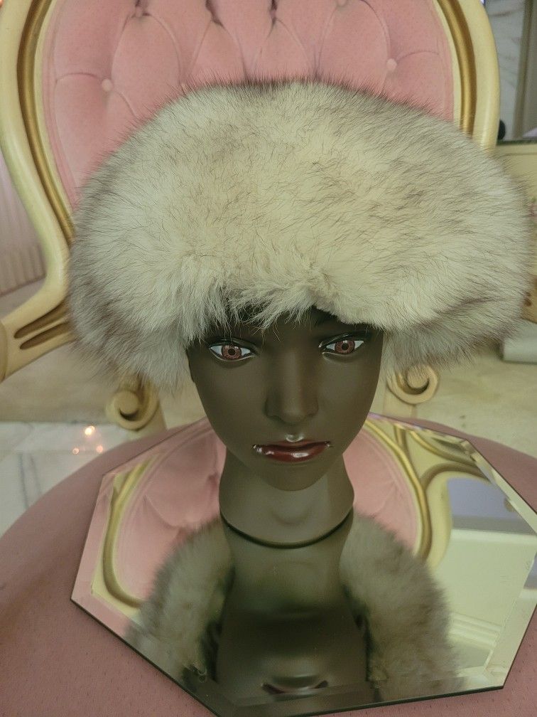 Vintage Fox Fur Hat