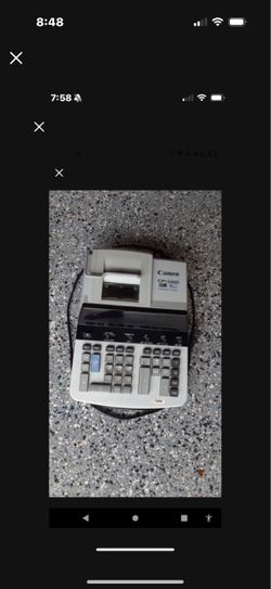 Canon Office Products CP125D Desktop Printing Calculator