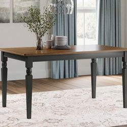 Owingsville Rectangular Two Tone Dining Table by Ashley Furniture 

