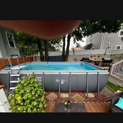18ft By9.5 Ft Rectangle  Pool