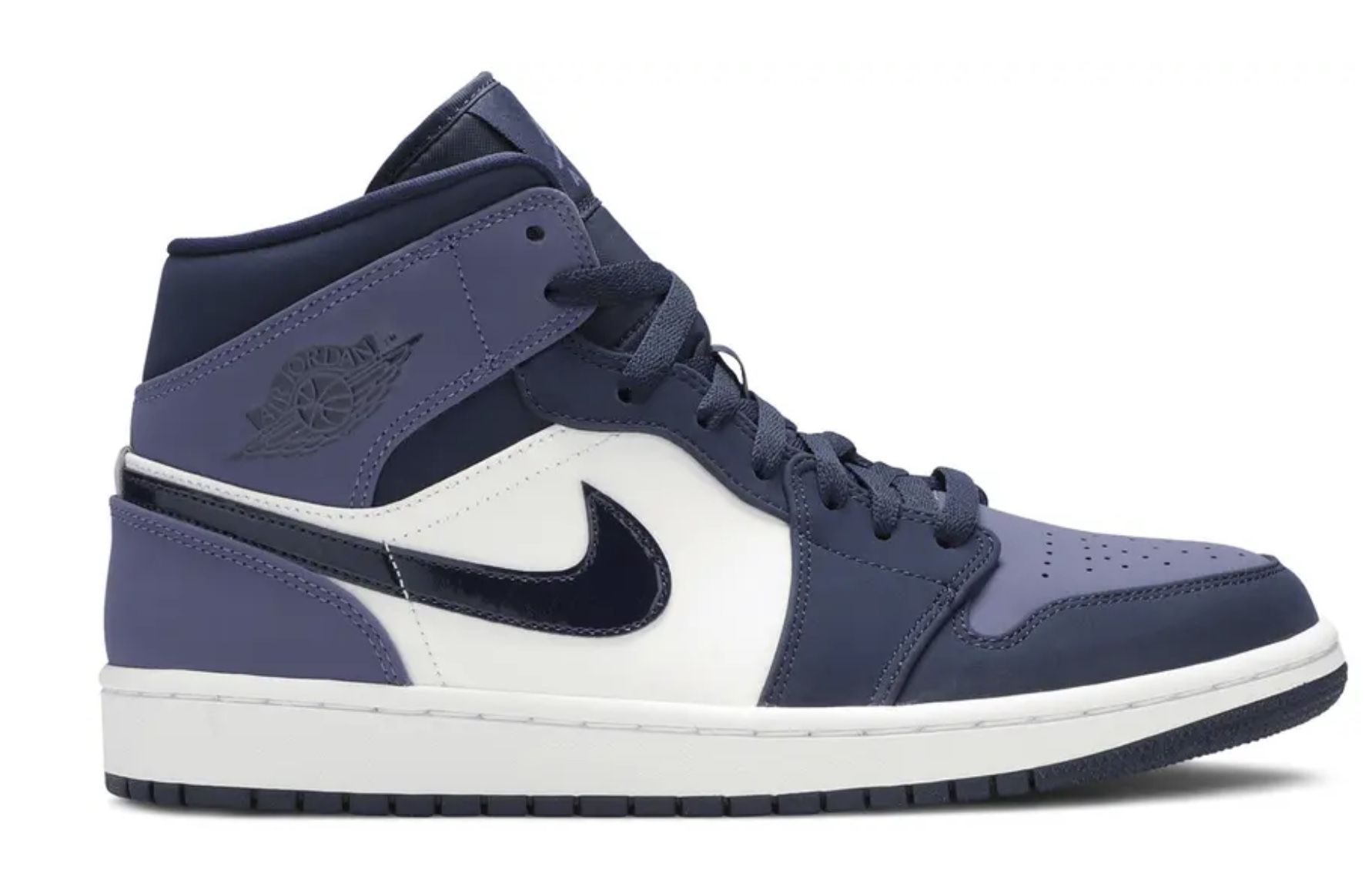 Air Jordan 1 Mid Sanded Purple Size 12 (lightly used, big discount)