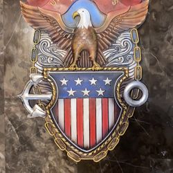 Vintage United States Navy Plaque 