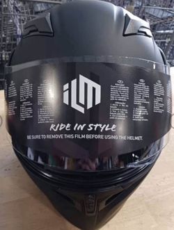 New ILM  motorcycle helmet size small