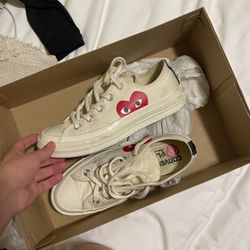 CDG converse SIZE 6