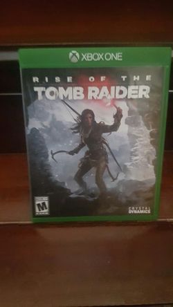 Rise of the tomb raider game for Xbox one. If you see it posted i still have it. No scratches Asking $25