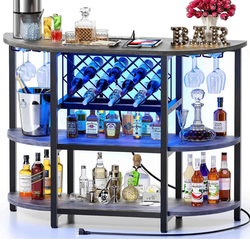 Bar Cart with Power Outlet