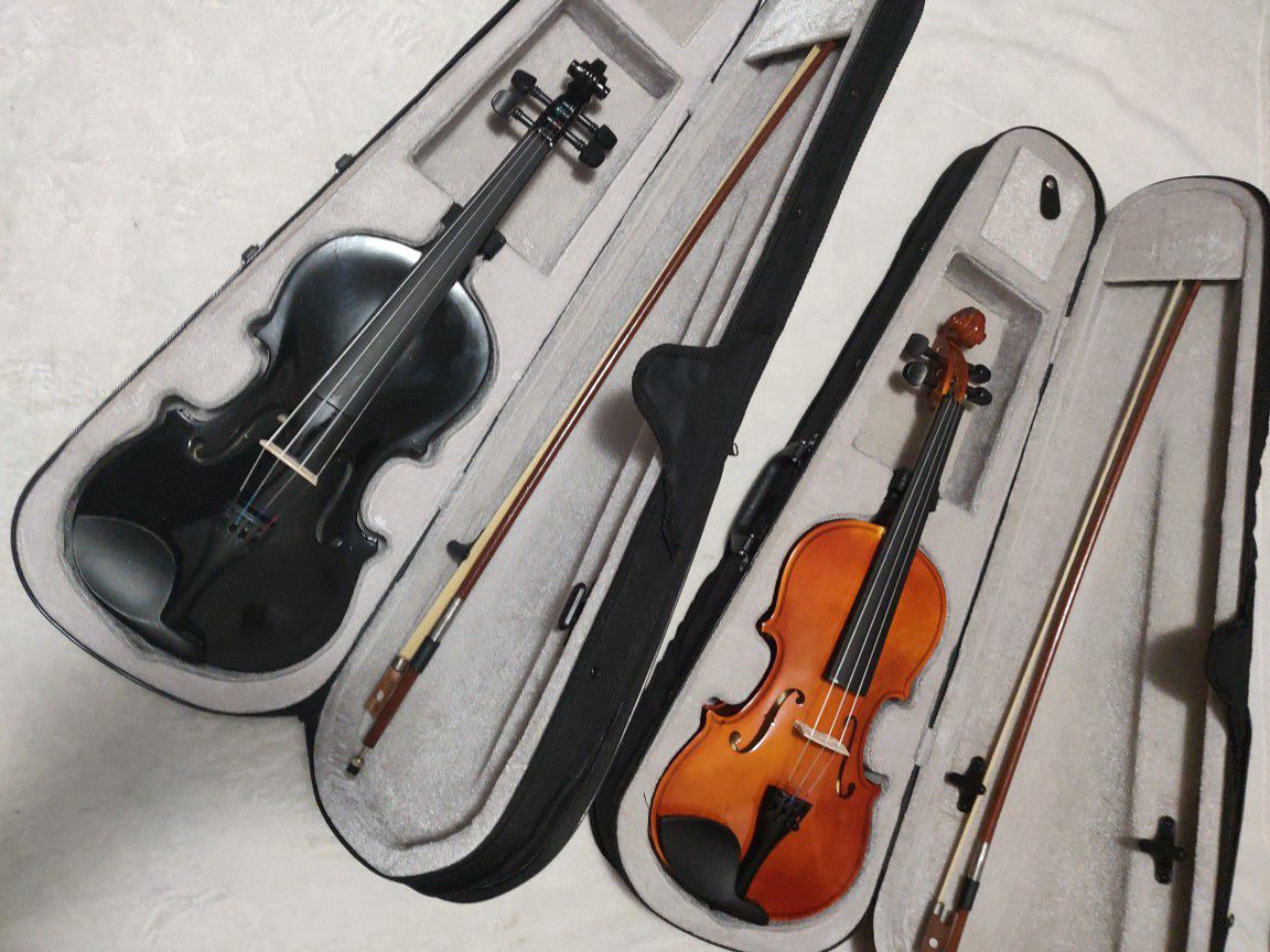 2 - 4/4 Full Set Acoustic Violin Sets