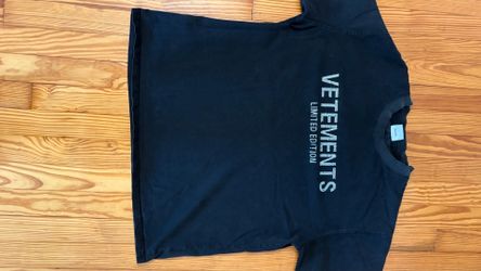Vetements Limited Edition Rhinestones Tee