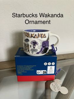 Starbucks Been There Wakanda Mug Ornament