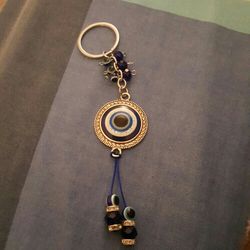 Evil eye Keyring Charm 
