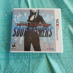 Shin Megami Tensei Soul Hackers Nintendo 3DS