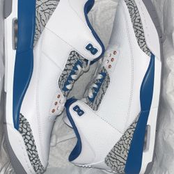 Jordan 3s True Blue Washington 
