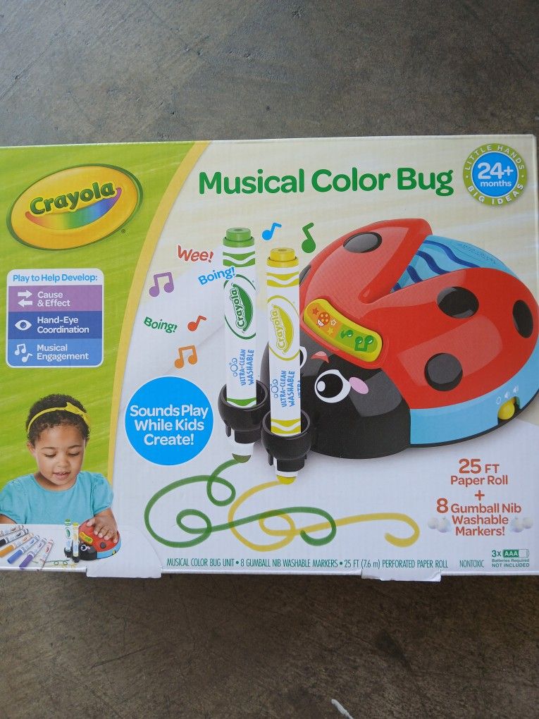 Musicial Colour Bug Toy