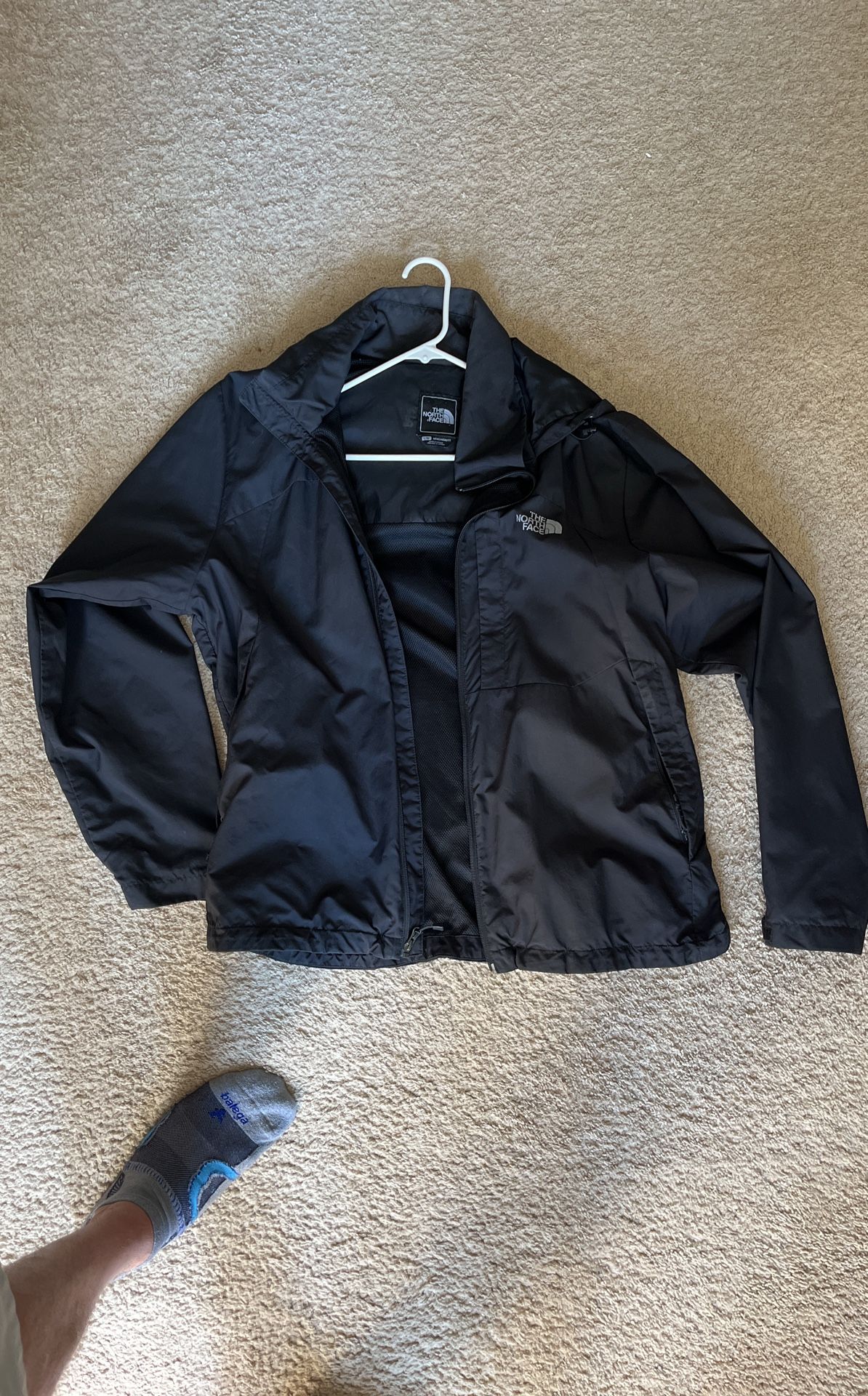 Mens Black Large North Face Jacket