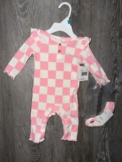Baby set girls size 3/6m