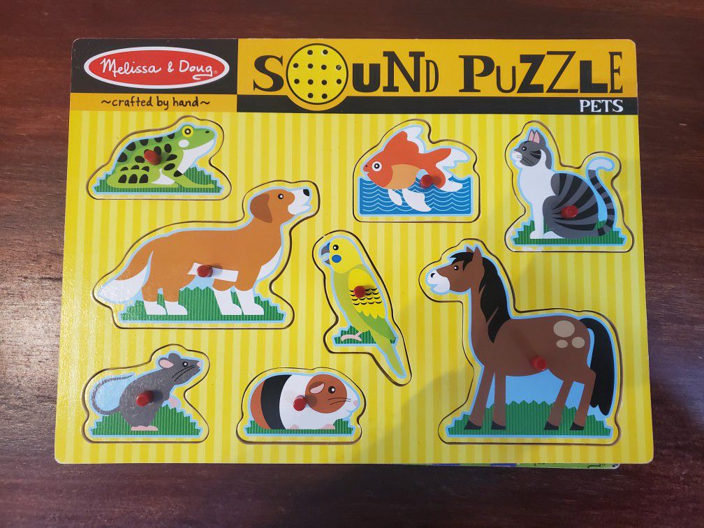 Sound Puzzle Animal themed