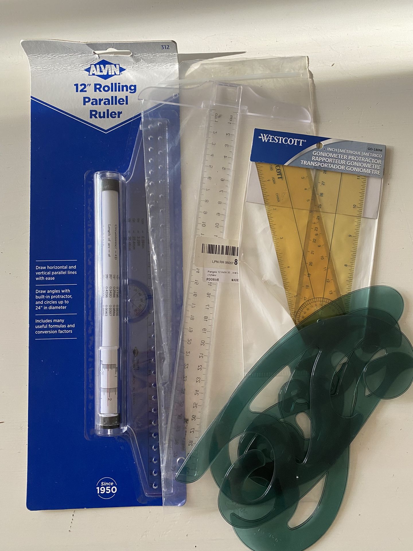 Drafting Tool Set - For Architect Students Or Designers.