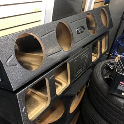 Ford F-150 Custom Subwoofer Box 4 8 Inch Woofers