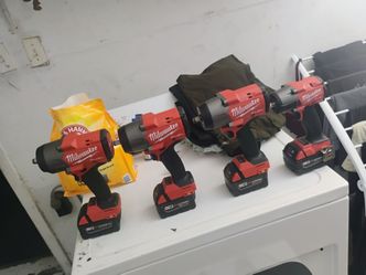 Milwaukee impact wrench high torque 1/2  3/8