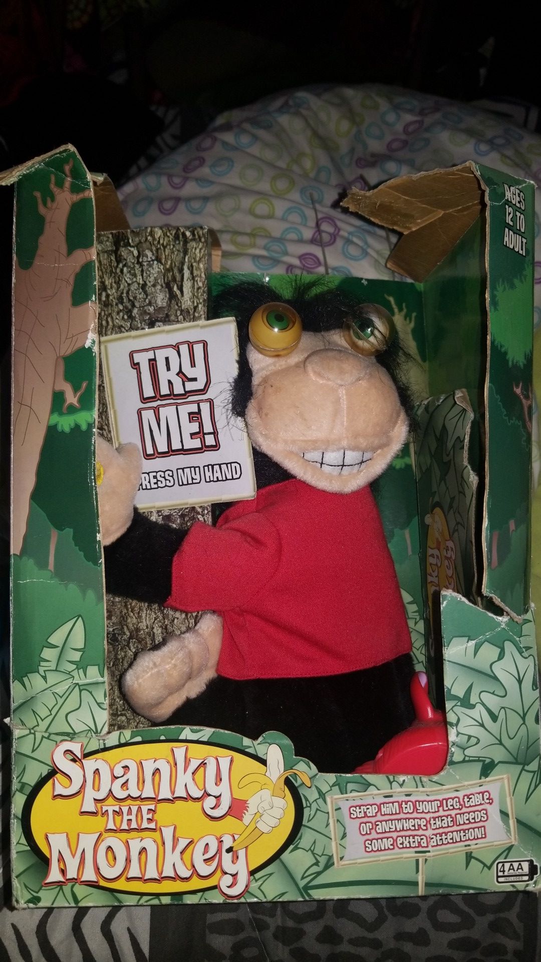 Adult novelty SPANKY THE MONKEY