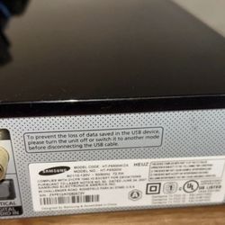 QSamsung 3d Blu-Ray Player With Remote 