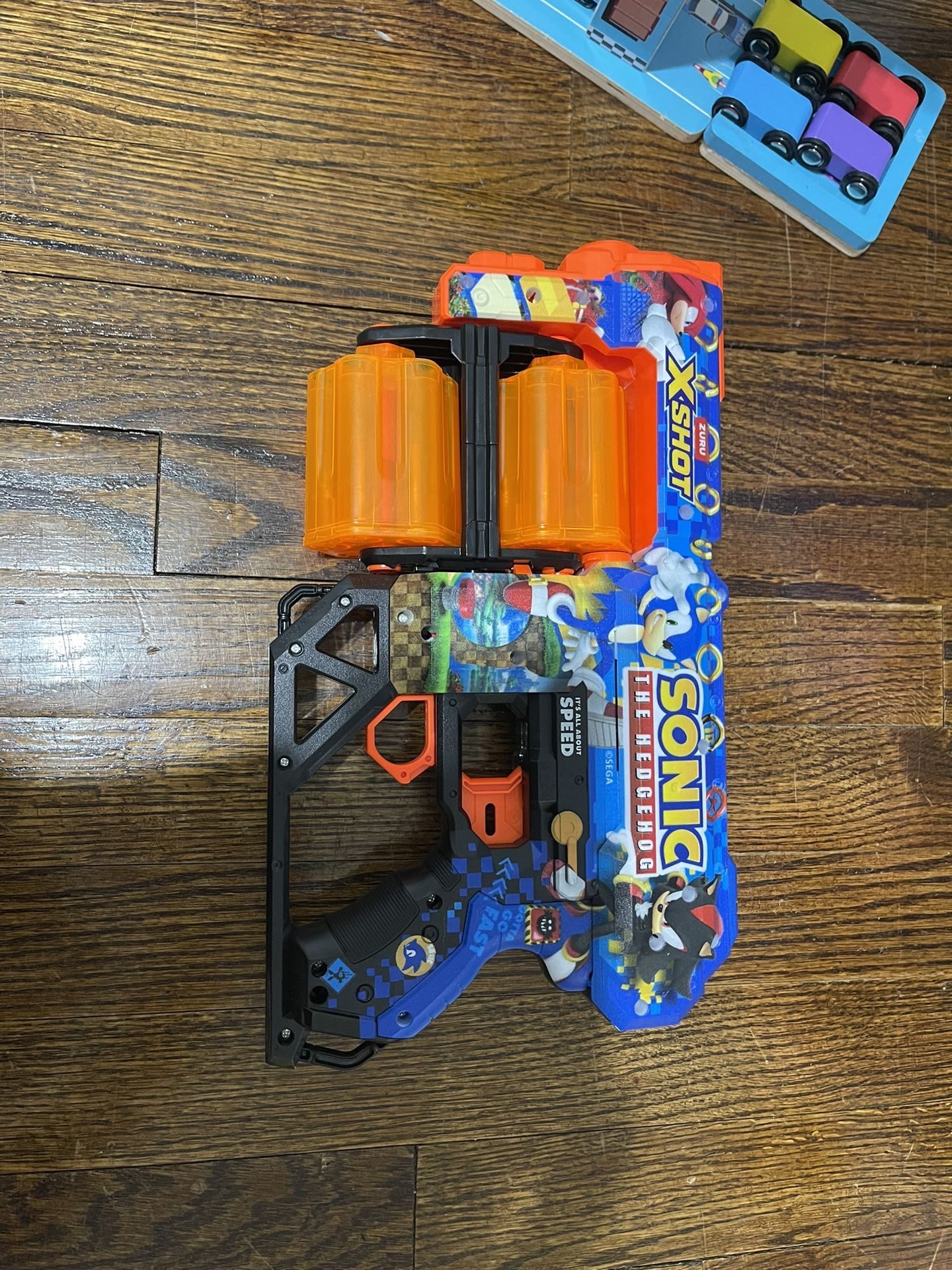 Sonic Hedgehog Nerf Gun