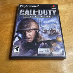 PlayStation 2 / PS2 - Call Of Duty Finest Hour