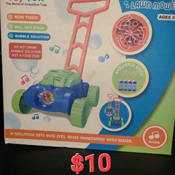 Toddler Bubble Mower