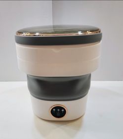 🎀 Mini Portable Foldable 22L Gray Washing Machine
